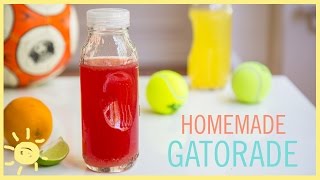 EAT  Homemade Gatorade [upl. by Neelra902]