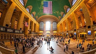 Walking Tour of Grand Central Terminal — New York City 【4K】🇺🇸 [upl. by Aitrop]