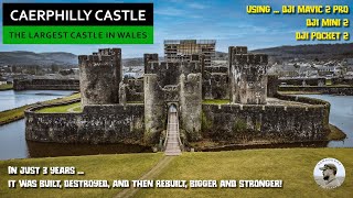 Caerphilly Castle  The Largest in Wales 2nd in Britain [upl. by Darrey]