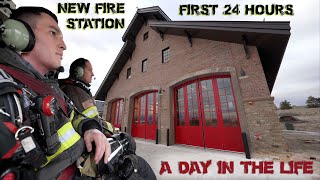 First 24 Hours in a New Fire Station  A Day in the Life [upl. by Ecilef]