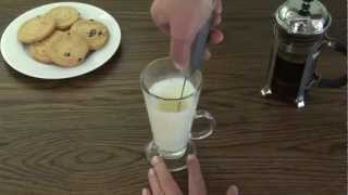 Aerolatte  The Original Steam Free Milk Frother [upl. by Adanama]