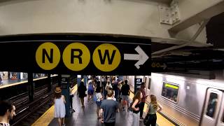 ⁴ᴷ The Busiest NYC Subway Station Times Square–42nd StreetPort Authority Bus Terminal [upl. by Trilbi]