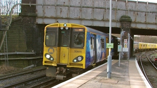 Half an Hour at 216  Birkenhead North Station 1022017  Class 507 508 terminus [upl. by Arakaj524]