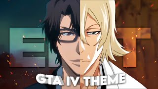 Aizen x Urahara  GTA IV Theme Edit [upl. by Eiramenna]